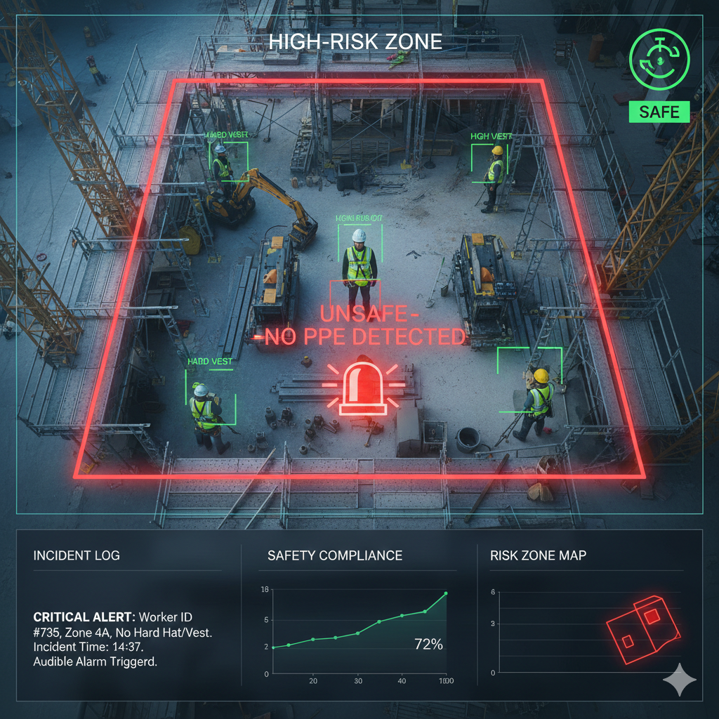 Automated PPE & Safety Detection