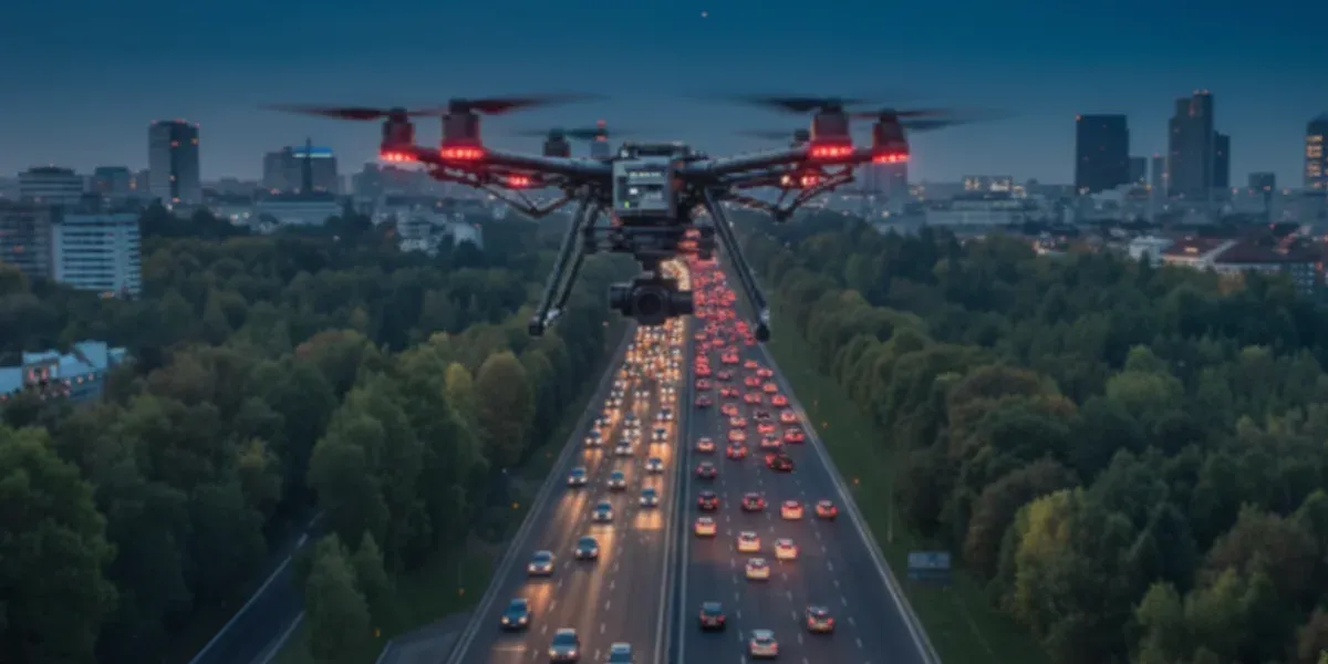 How Drone-Based ALPR for Vehicle Recognition Enhances Traffic Monitoring?