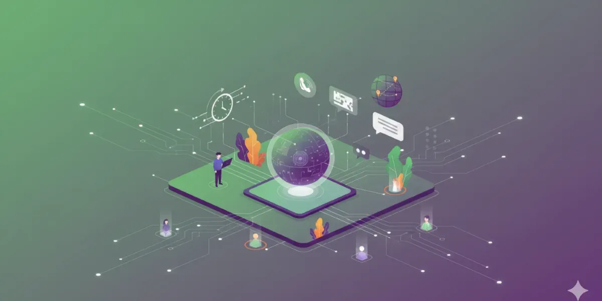 AI Contact Center Automation Using LLMs & Intelligent Agents