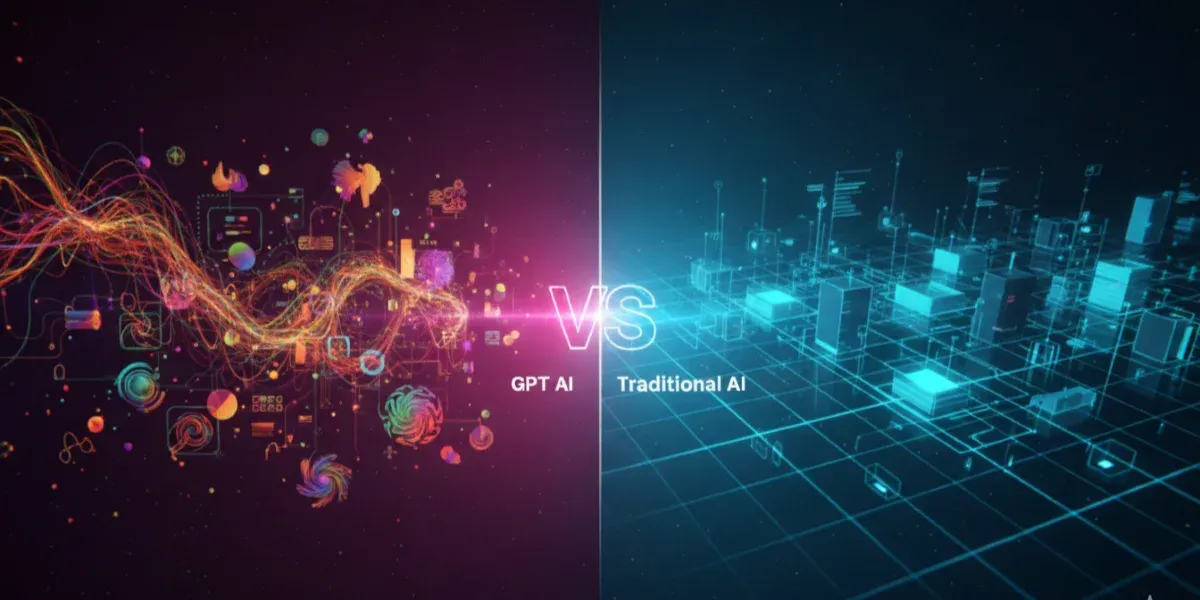 GPT AI vs Traditional AI Models: What's the Real Difference?
