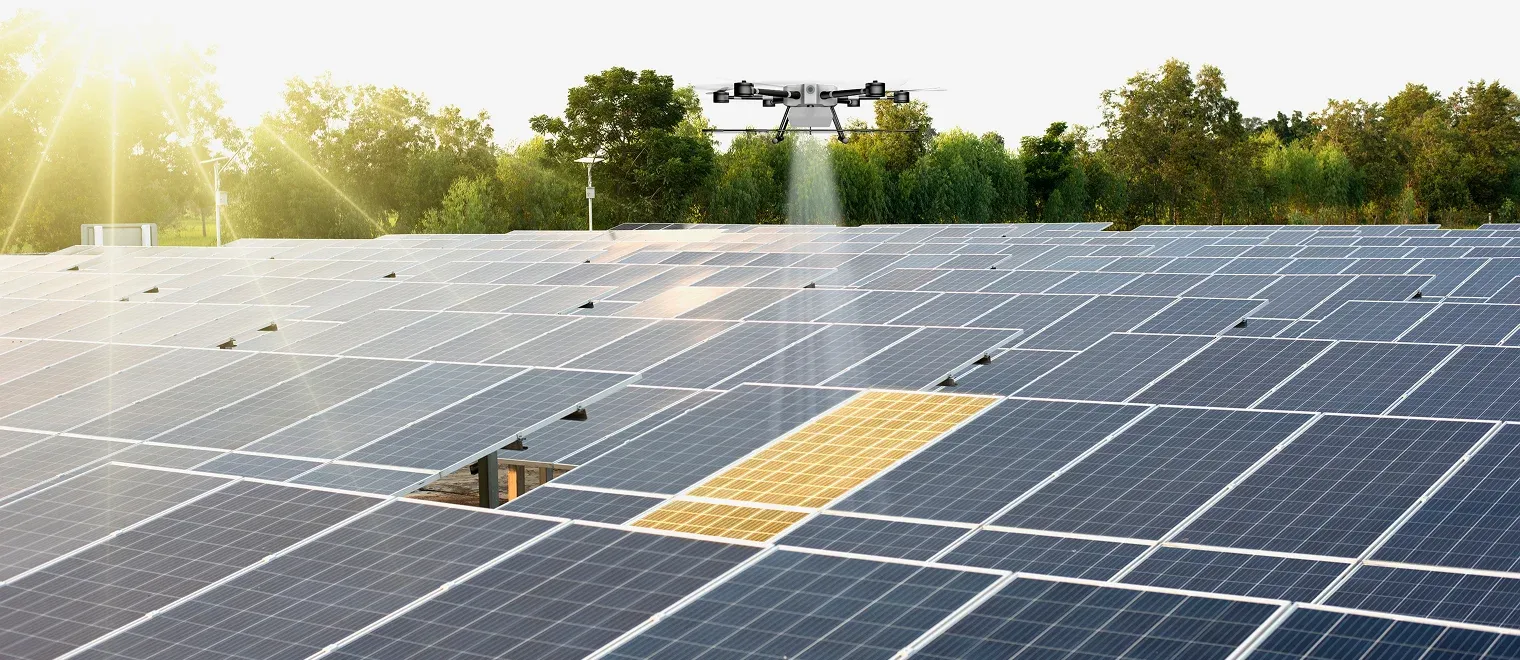Drone Solar Panel Inspection Solution.