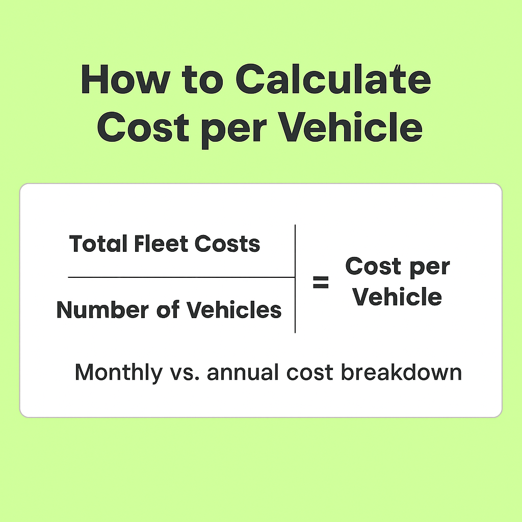 Fleet Management Cost per Vehicle - Helping You Track Expense Easily