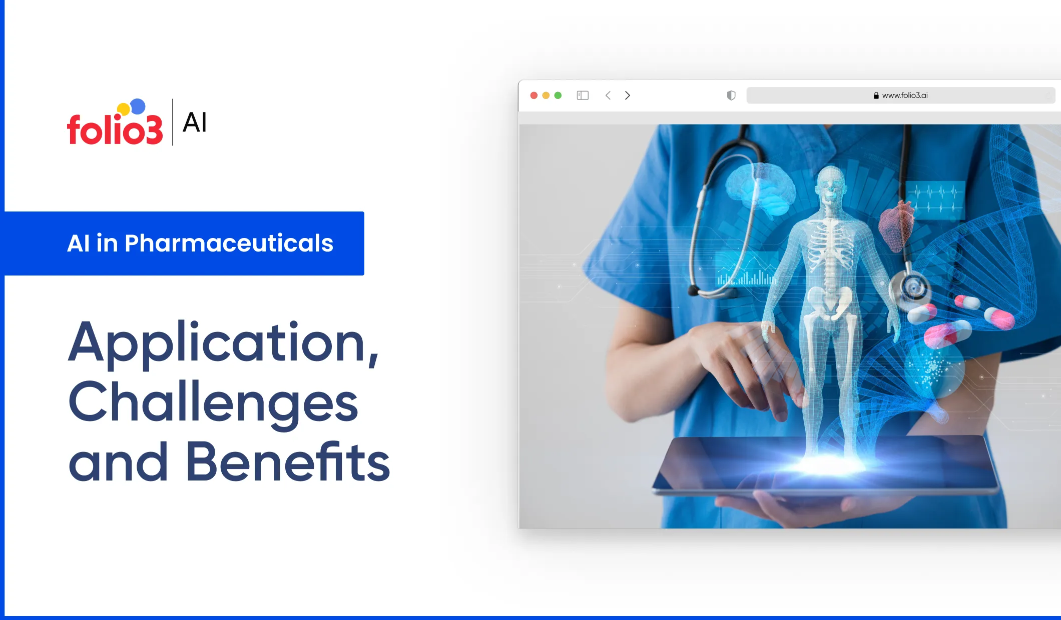 AI in Pharmaceuticals: Application, Challenges and Benefits