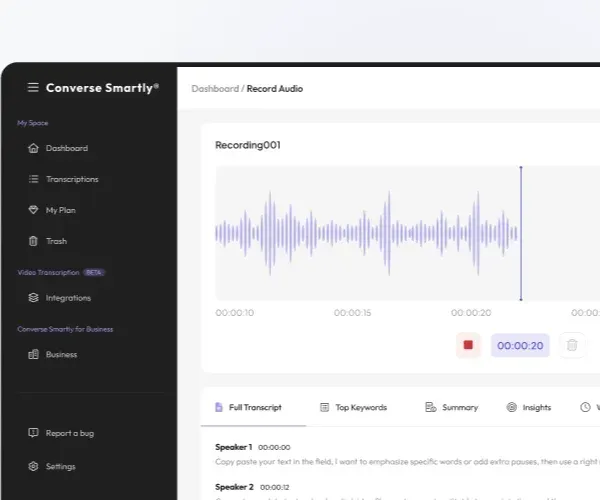 AI Automated Transcription