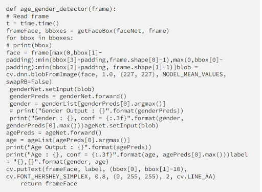 Real-Time Age & Gender Detection using OpenCV