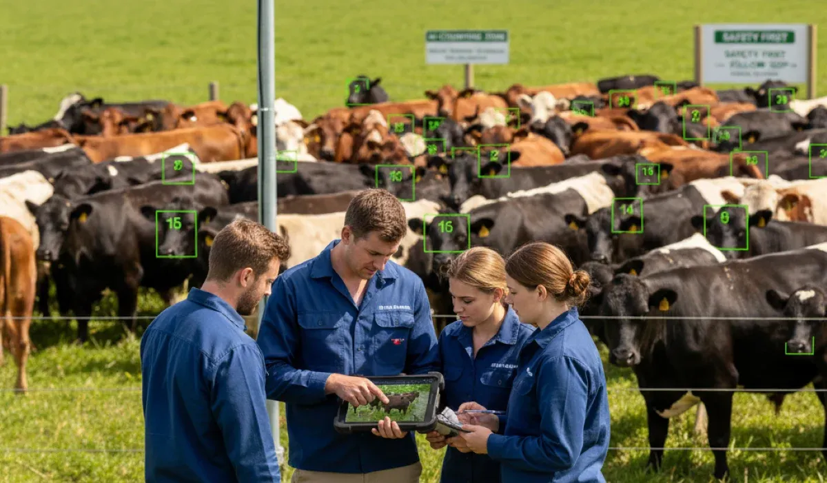 Deploying Cameras for AI livestock counting- Step by Step Guide