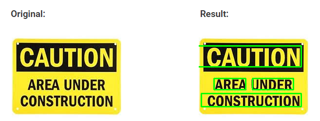 Automatically Detect and Recognize Text Using OpenCV and EastText