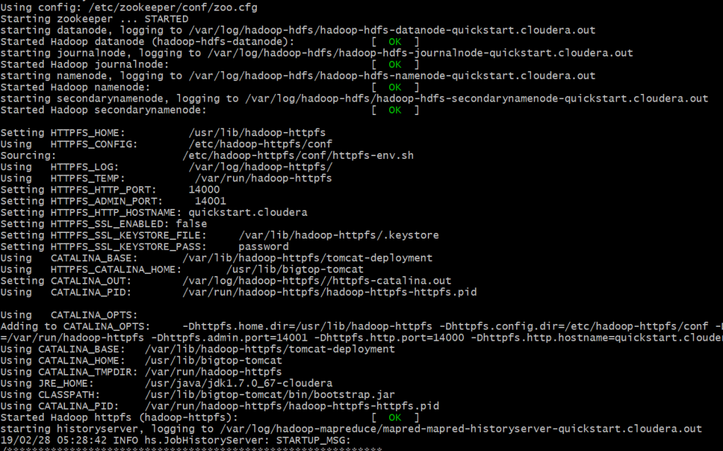 Up & Running with Cloudera Quickstart on Docker