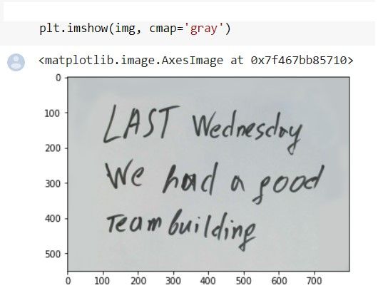 Text Recognition Using Google Tesseract
